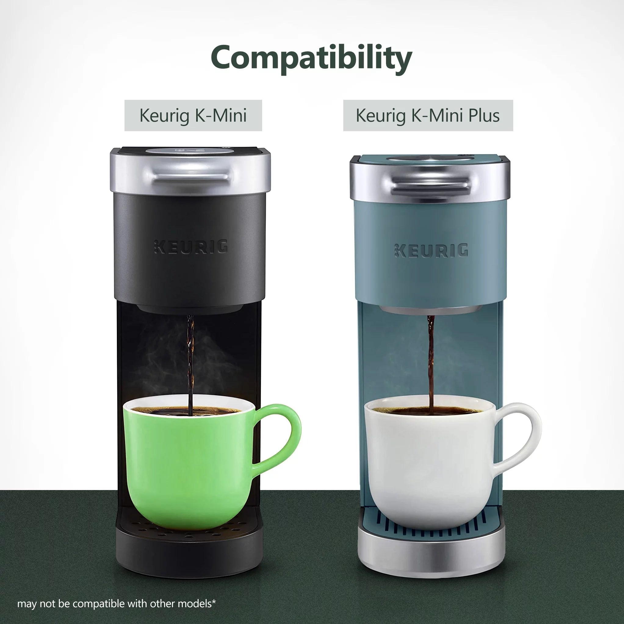 K Cup Holder for Keurig Mini, Acrylic Coffee Pod Storage Organizer U6843