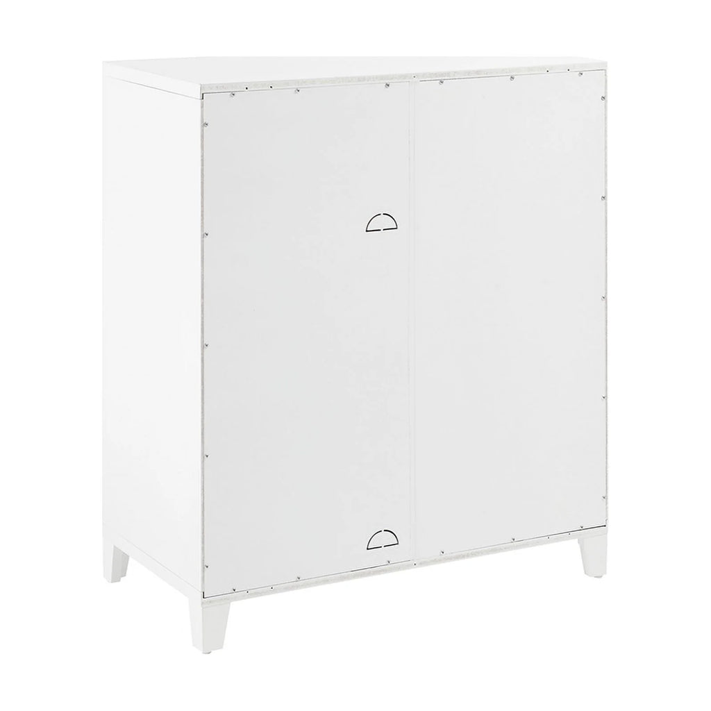 Stackable Wood Kitchen Pantry Storage Cabinet in White I978