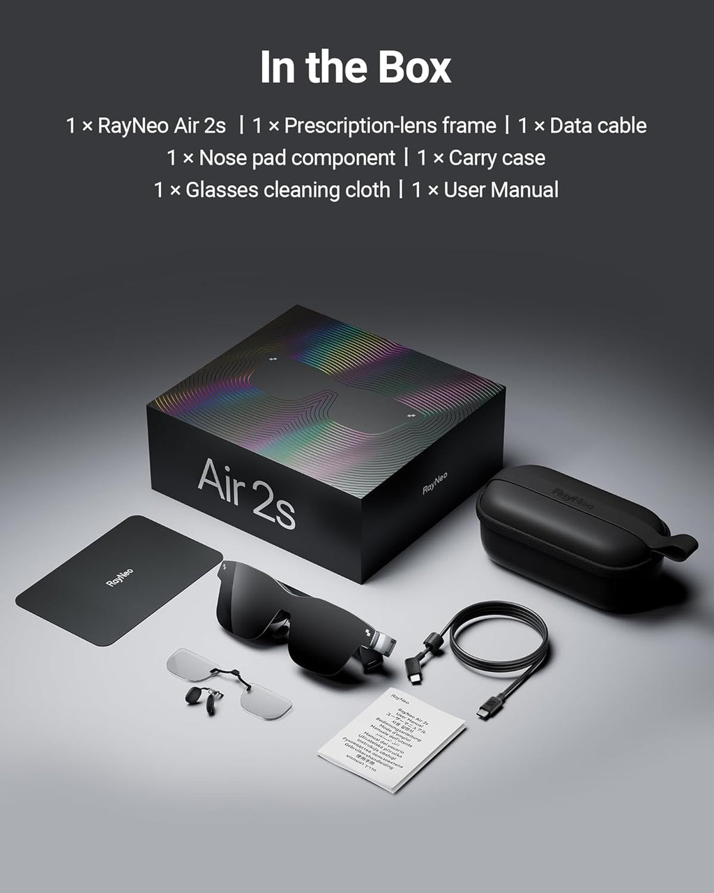 AR Glasses with Micro OLED Display and 120Hz Refresh Rate D52278