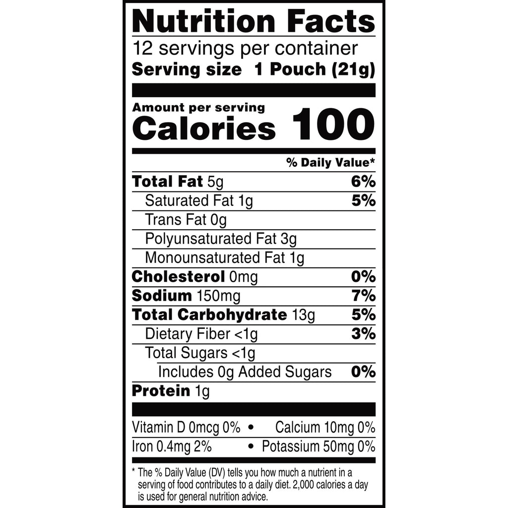 Cheddar Sour Cream Onion Cheese Cracker Chips, 9 oz, 12 Count D5242
