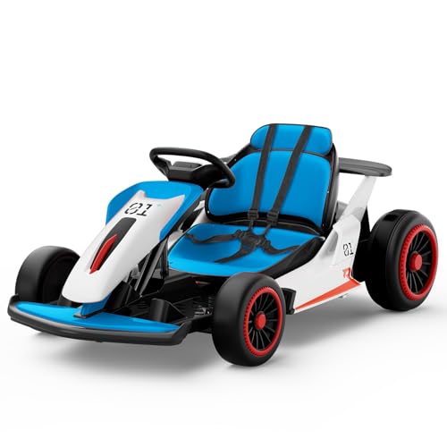 24V Electric Go Kart for Big Kids with 5-Point Safety Belt L11939
