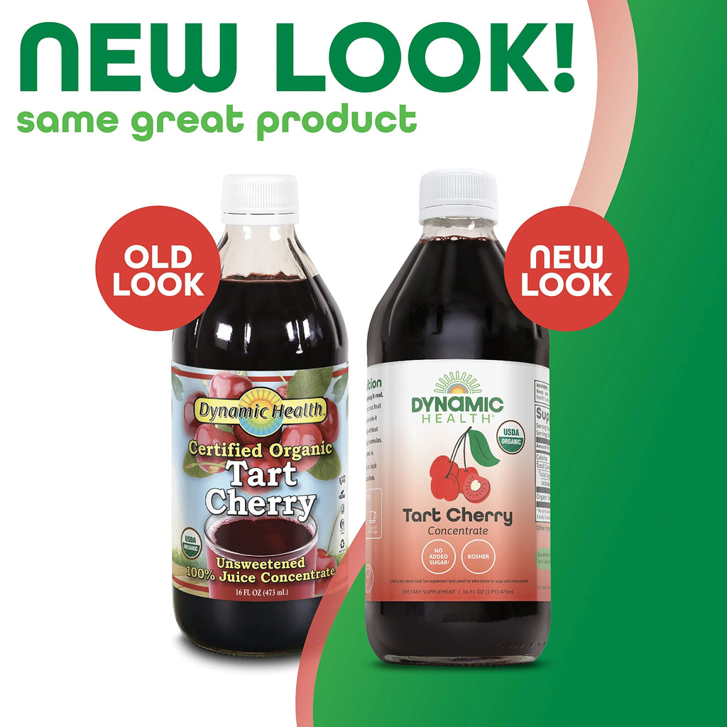 Organic Tart Cherry Juice Concentrate, Unsweetened, 16 Oz K907069