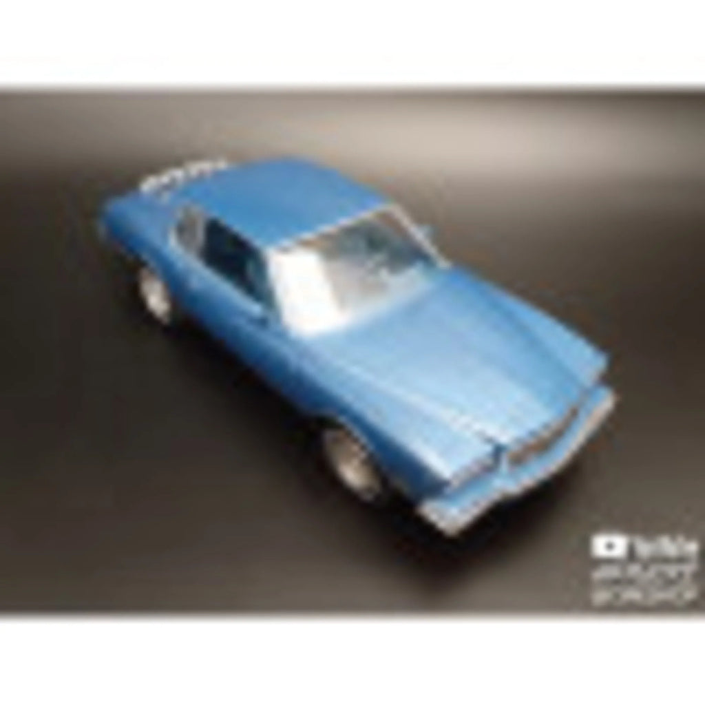 1:25 Scale Model Kit - 1980 Chevy Monte Carlo with Chopper & Trailer, Unpainted Building Kit Q628