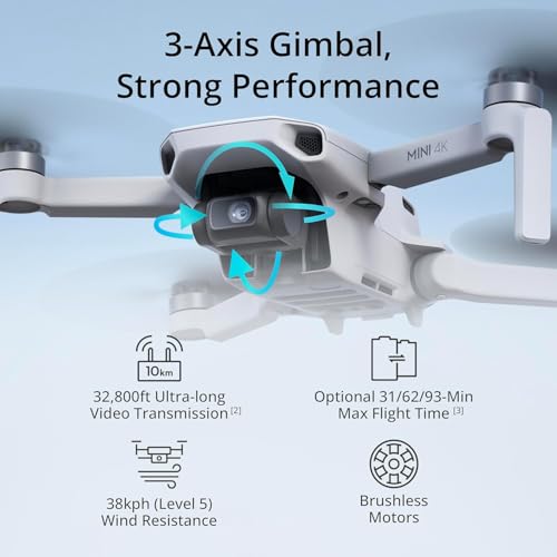 Camera Drone Quadcopter with Remote Controller, QHD Video, 10km Transmission, Under 249g C212864