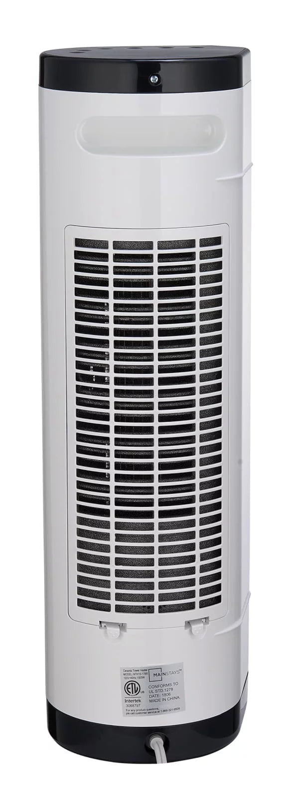 22" 1500W Ceramic Tower Space Heater with Remote, White U819