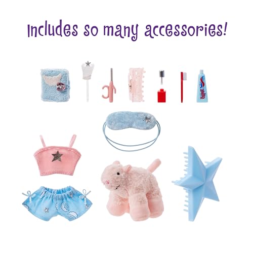 Slumber Party Fashion Doll with 2 Pajama Sets and Accessories L179