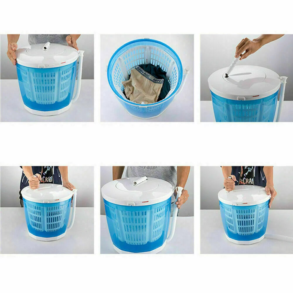Portable Mini Washer with Spin Dryer M2777