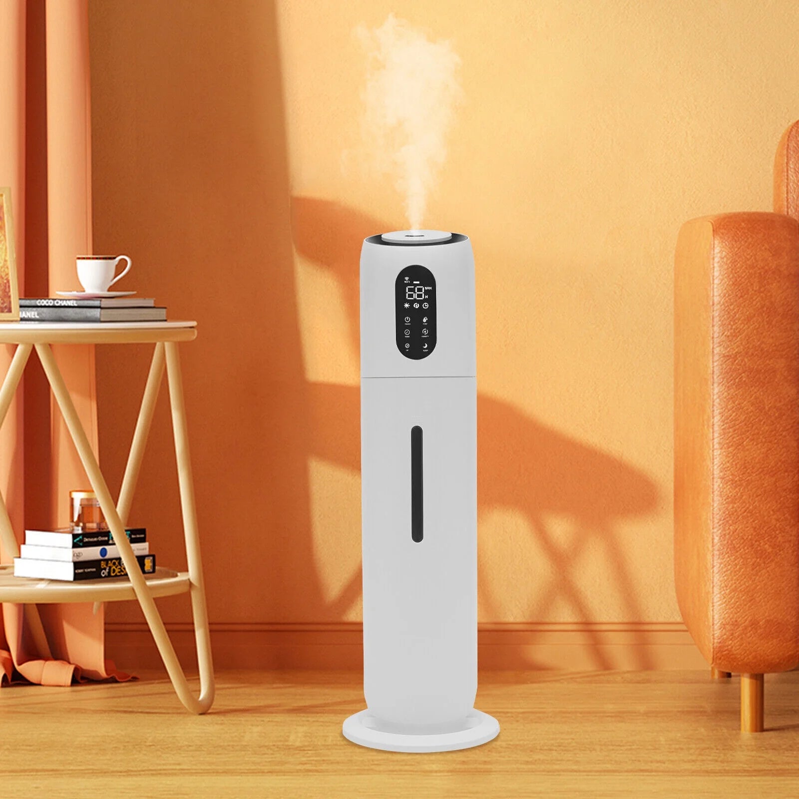 9L Large Room Ultrasonic Cool Mist Humidifier with Remote Control Q70300