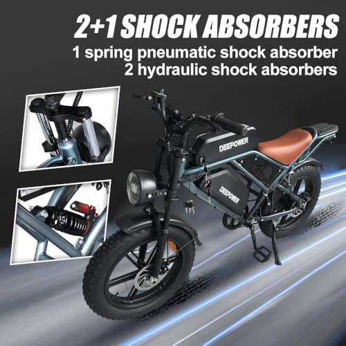 Electric Bike for Adults, 1500W Motor, 30 MPH, Fat Tire, 20 Inch V69186