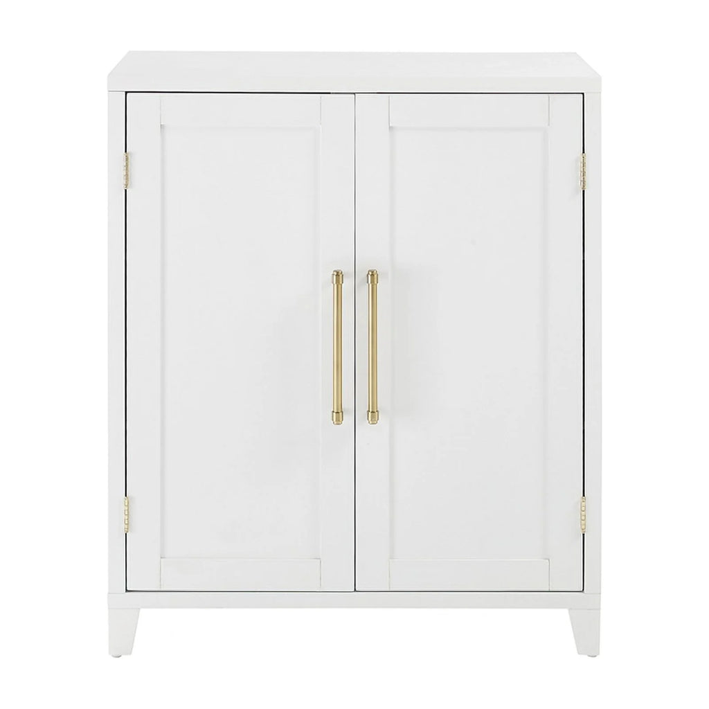 Stackable Wood Kitchen Pantry Storage Cabinet in White I978