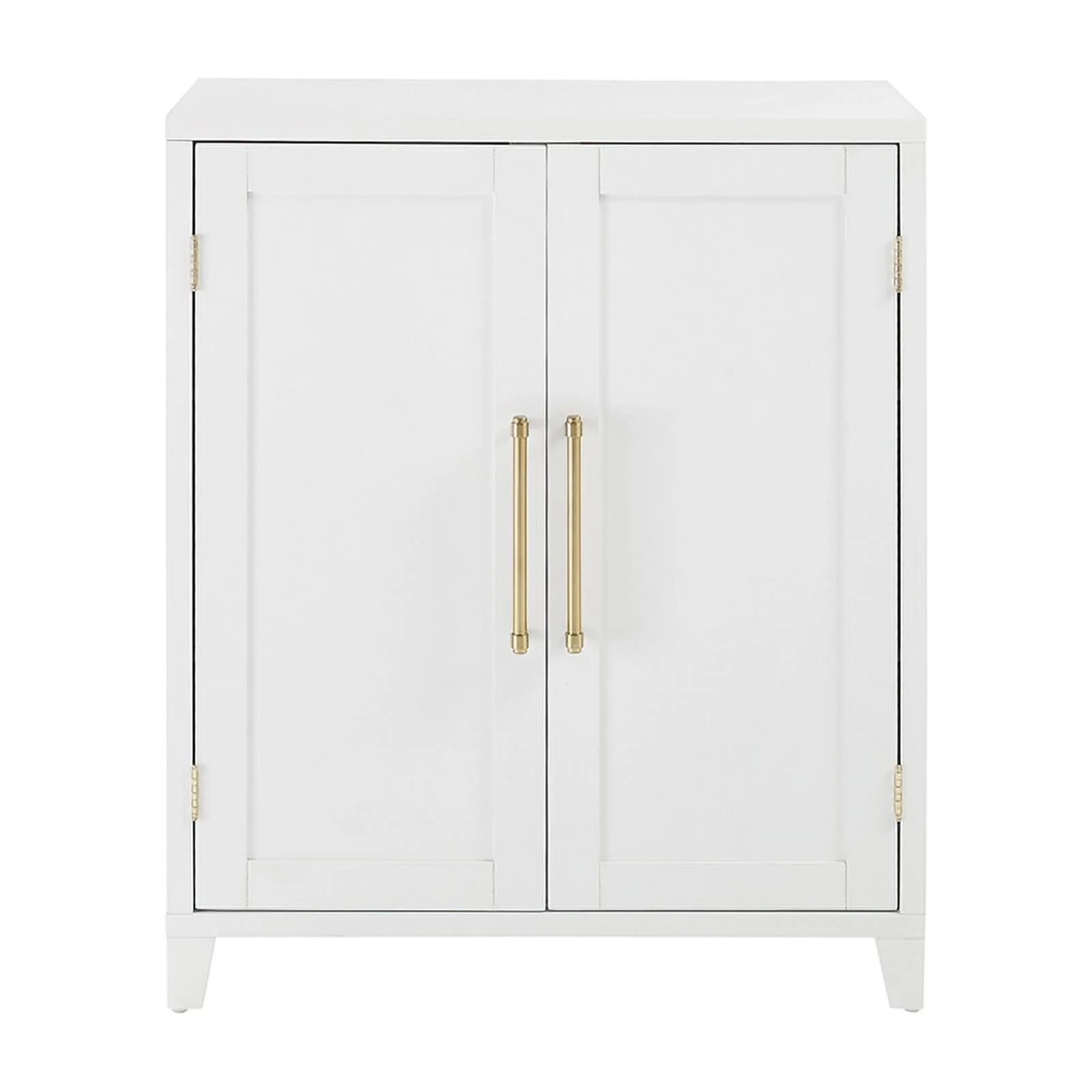 Stackable Wood Kitchen Pantry Storage Cabinet in White I978