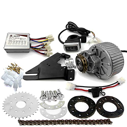 450W Electric Bike Left Drive Conversion Kit for Common Bicycles M218112
