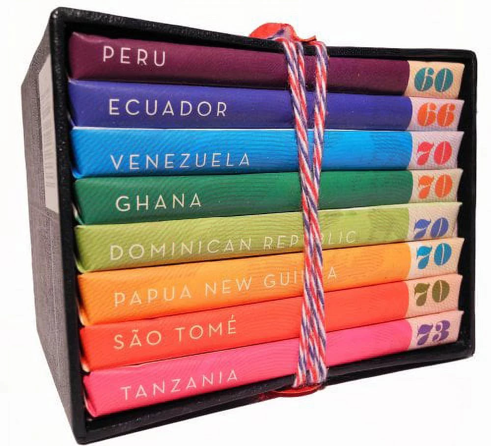 Chocolate Passport Single Origin 8 x 45g Bars Y49737