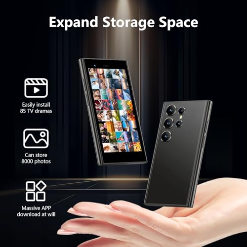 Mini Phone for Kids, 3.0" HD Screen, Unlocked Smartphone F90026