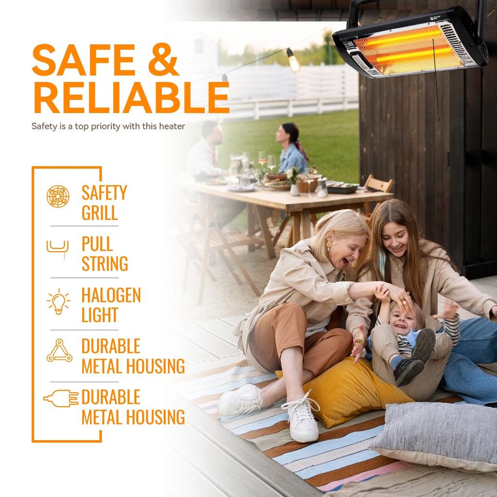 Ceiling Mount Quartz Heater Z586