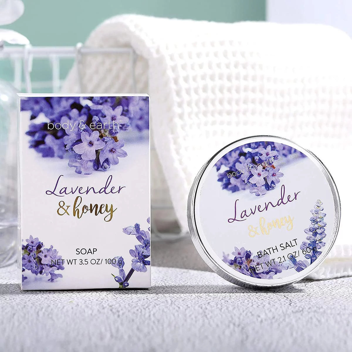 Lavender and Honey Spa Gift Set for Women O95575