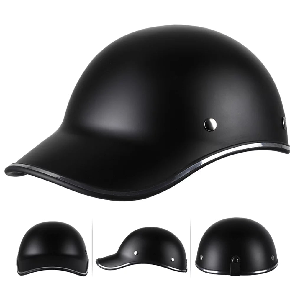 Motorcycle Half Helmet, Adjustable Strap R613