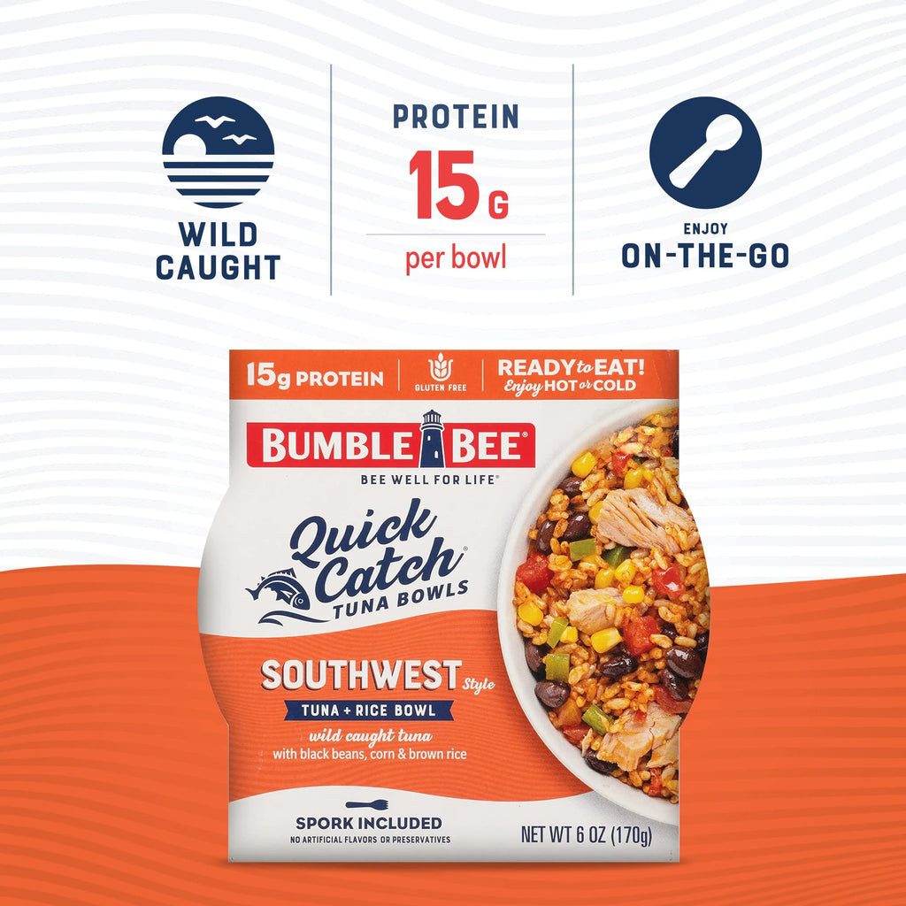 Wild Caught Tuna and Rice Bowl, 6 Oz Pack of 6 G13238