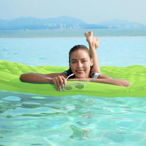Giant Inflatable Floating Water Mat for Pool Lake Beach H3699