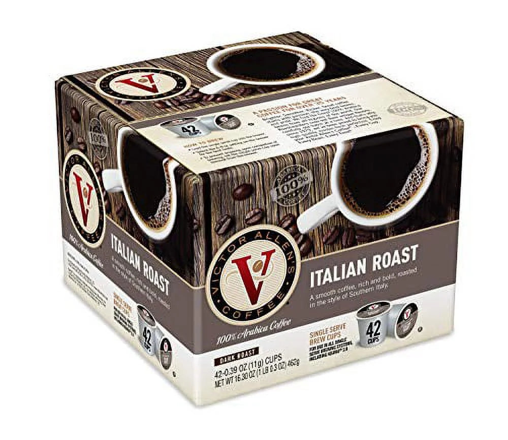 Italian Roast Dark Coffee Pods for Keurig Brewers T92392