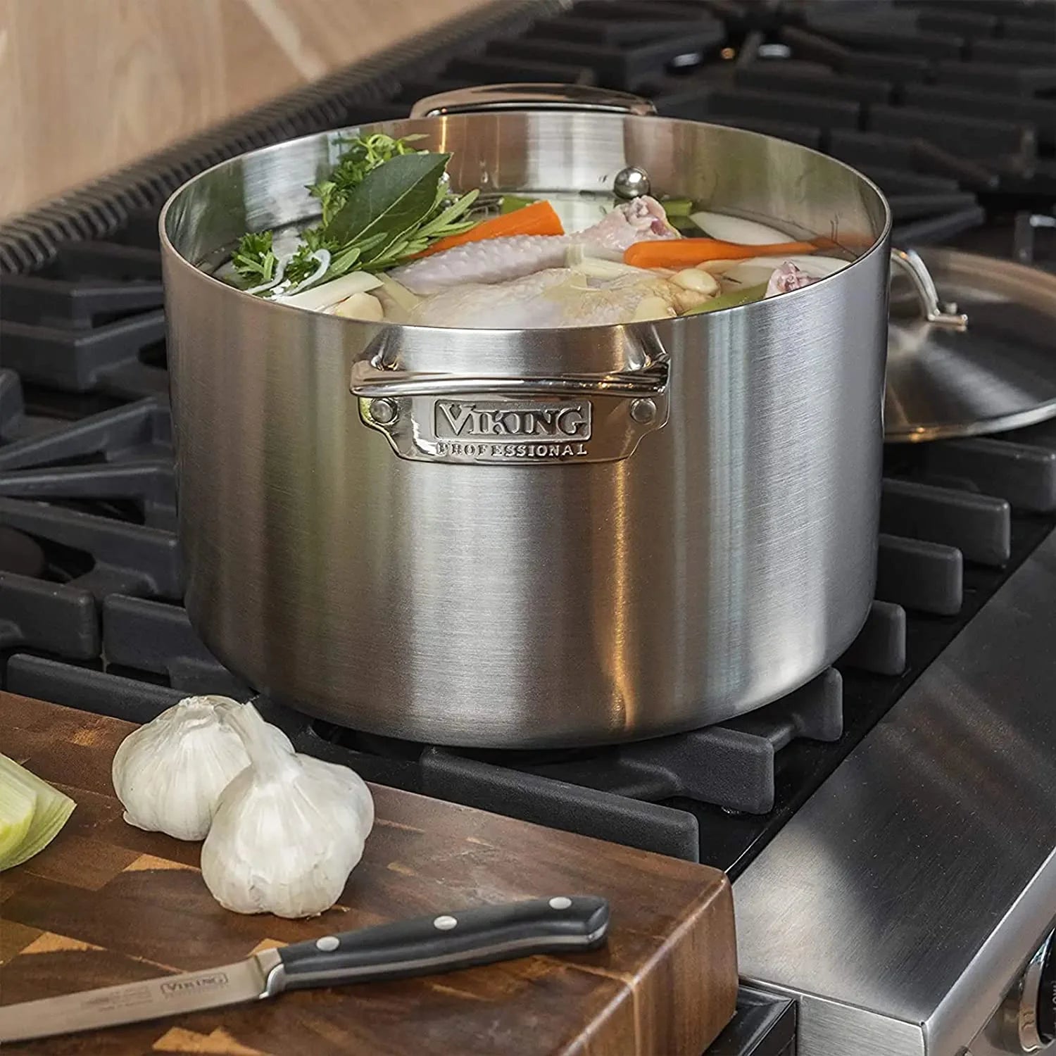 5-Ply Stainless Steel Cookware Set 10 Piece I443
