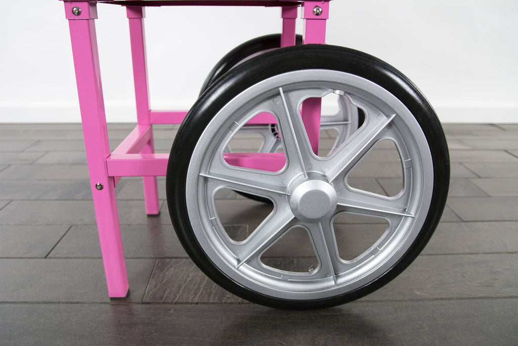 Cotton Candy Machine with Pink Cart Stand I59495