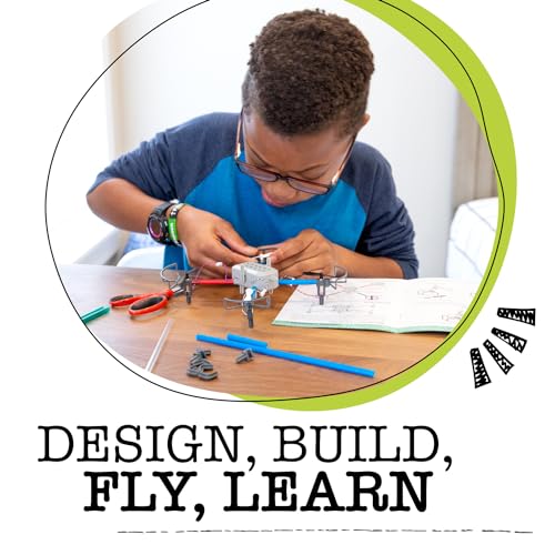 DIY Drone Building Kit for Kids, STEM Remote Control Quadcopter J592542
