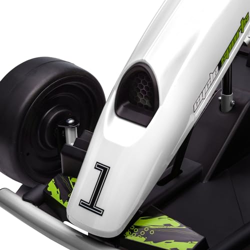 Electric Go Kart Ride On Toy for Kids 8-12, White B8407