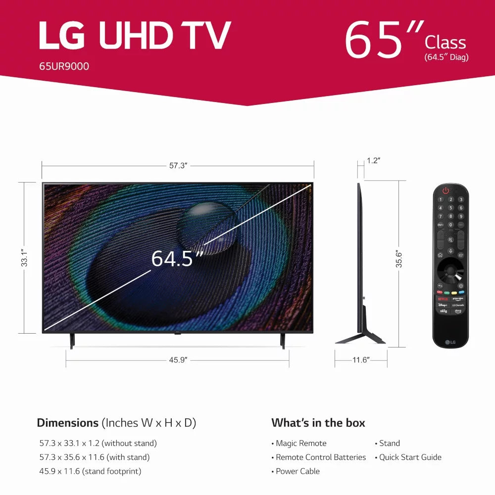 65" 4K UHD Smart TV with HDR A44036
