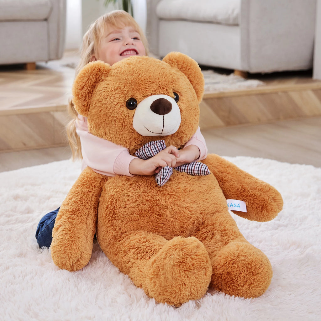 Giant Teddy Bear Stuffed Animal Plush Toy, 30 Inch Brown Soft Plush N72817