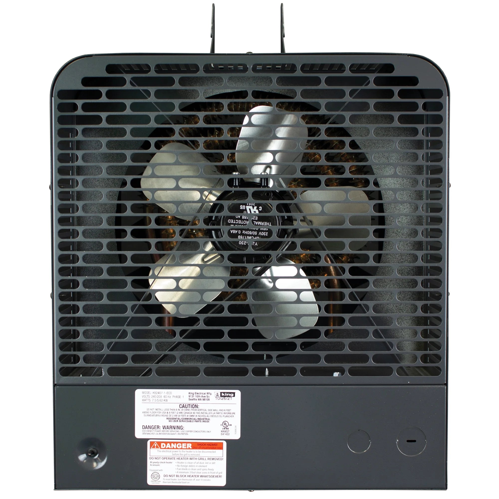 Electric Garage Heater with Remote Sensor, 10KW / 240V J590