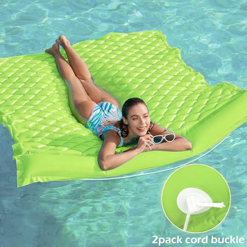 Giant Inflatable Floating Water Mat for Pool Lake Beach H3699
