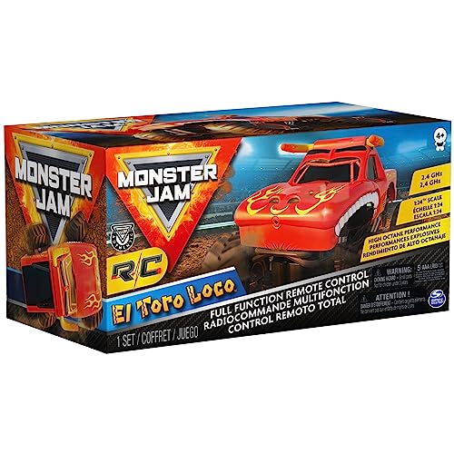 Remote Control Monster Truck, 1:24 Scale, 2.4 GHz, Kids Toy for Ages 4 and Up O475087