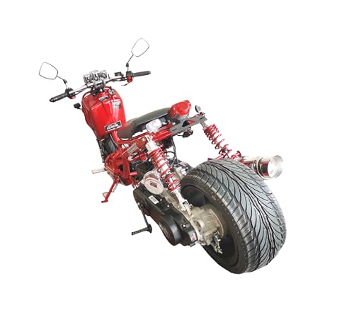 50cc Stretched Scooter Automatic Transmission Street Legal Moped for Adults V290