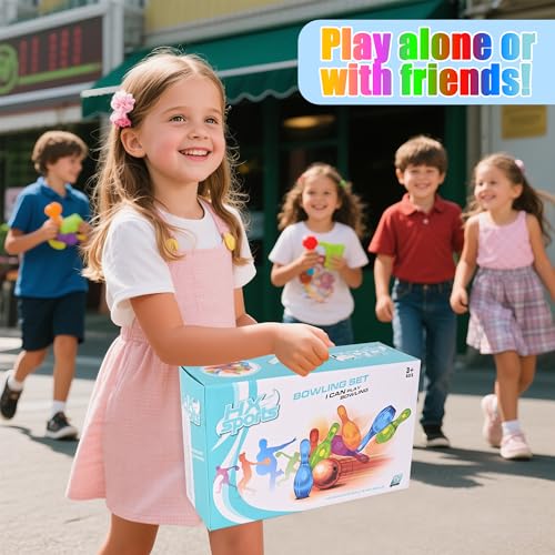 Bowling Set for Kids and Adults, Outdoor Party Game X271556