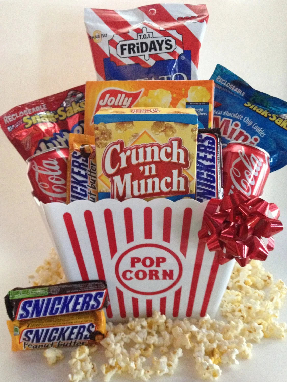 Snack Attack Popcorn Gift Basket