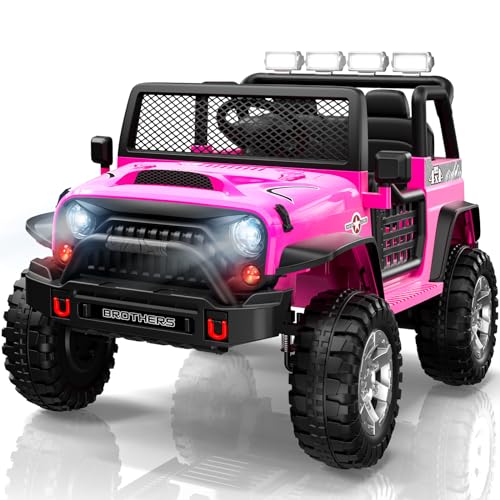 12V Kids Electric Ride On Car with Remote Control, 4-Wheel Suspension, Bluetooth Speaker P8629
