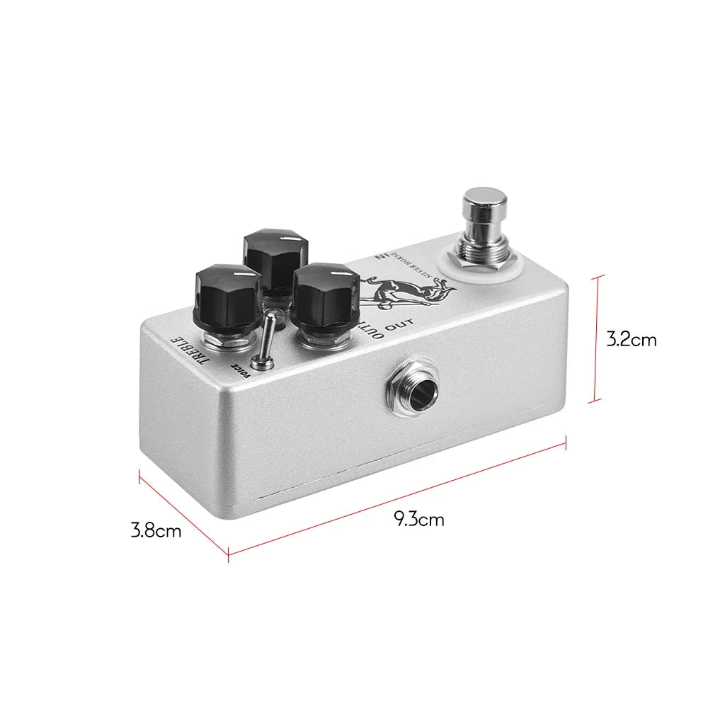 Silver Horse Overdrive Boost Guitar Effect Pedal V88440