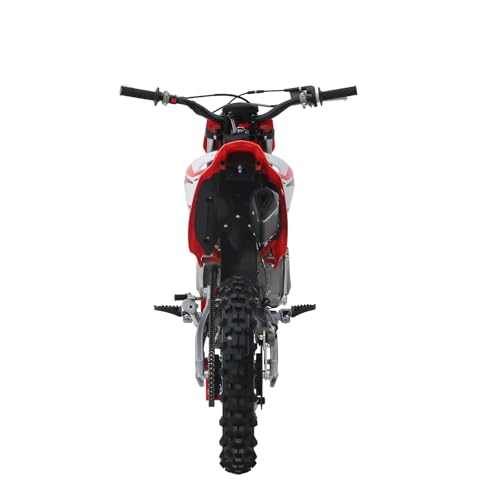 125CC Dirt Bike, 4-Speed Manual Clutch, 17"/14" Tires A8149
