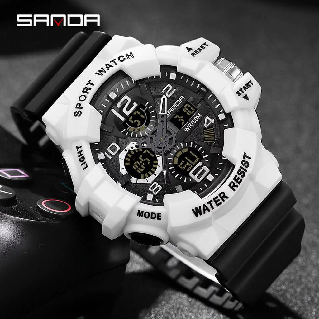 Men's Digital Sports Watch Waterproof Shock Resistant S63898