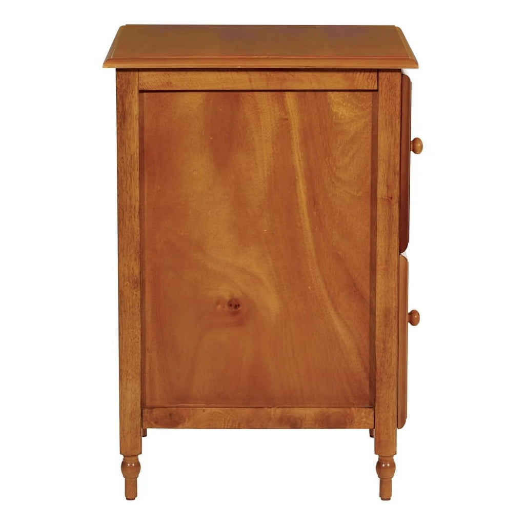 Modern 2 Drawer Wood File Cabinet I2173