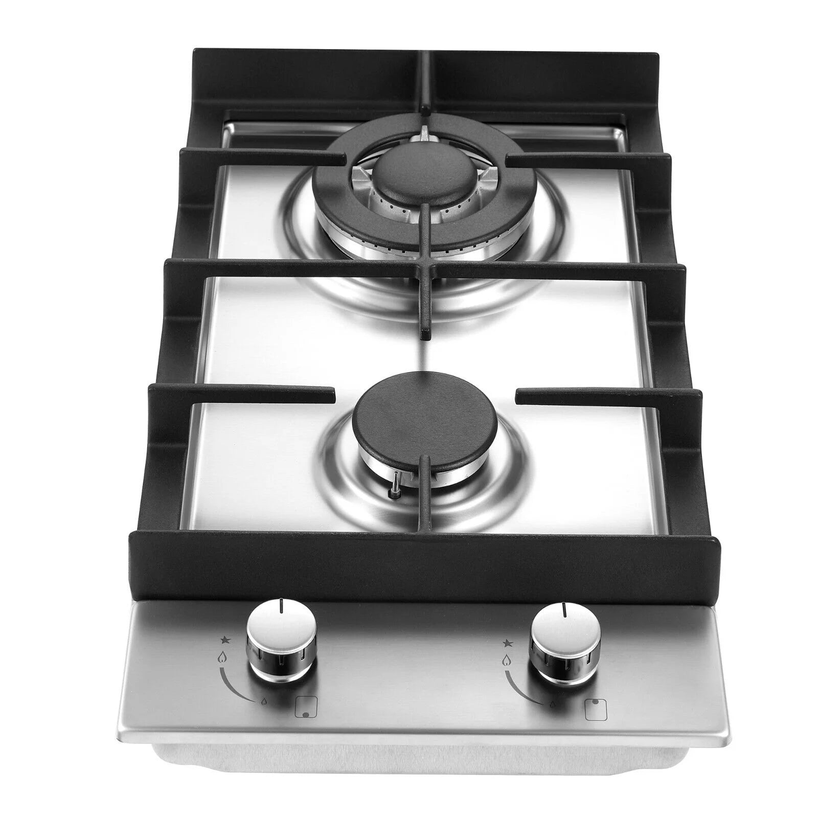 12" Gas Cooktop Stainless Steel NG/LPG Built-in Q34675