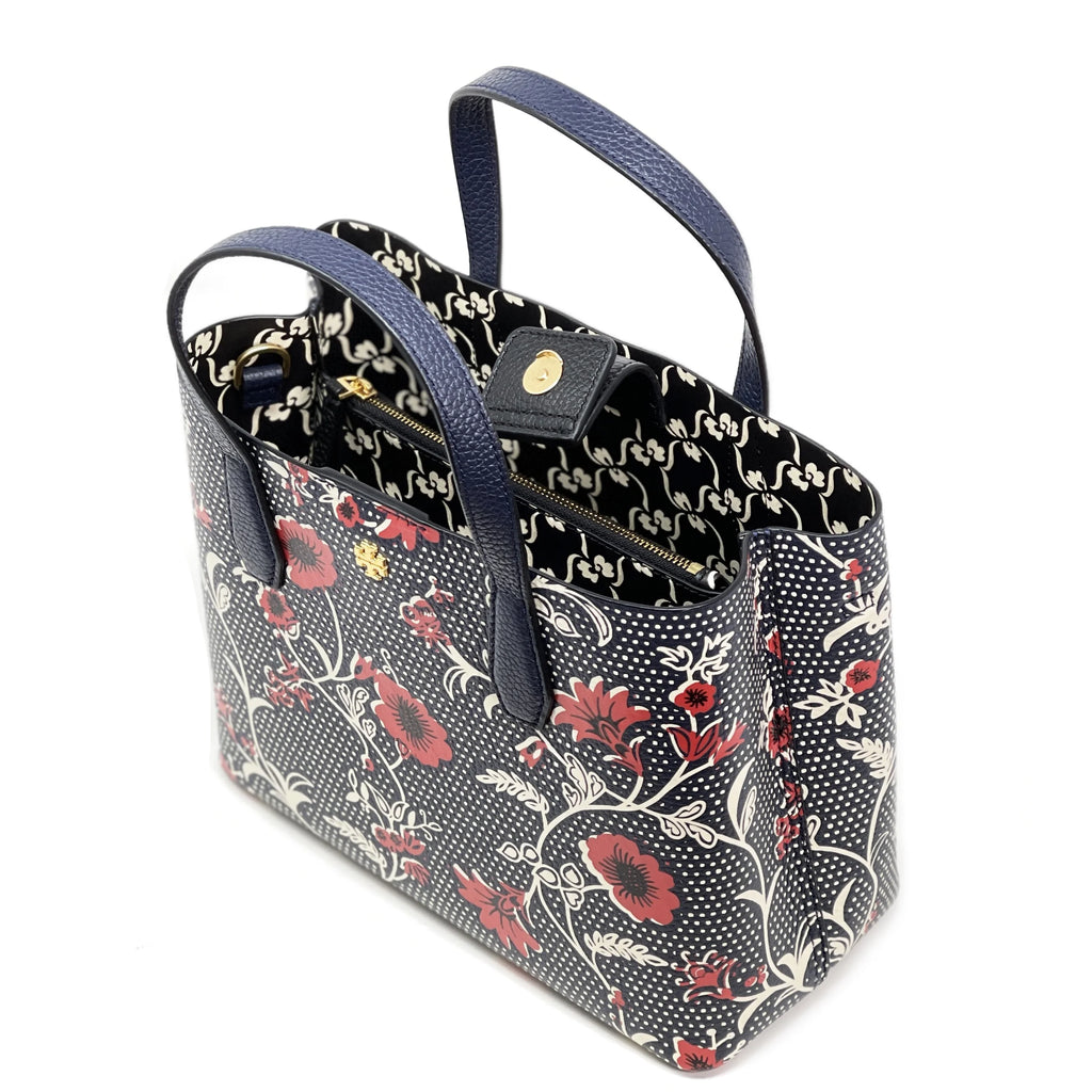 Women's Printed Pebbled Leather Small Tote R50890