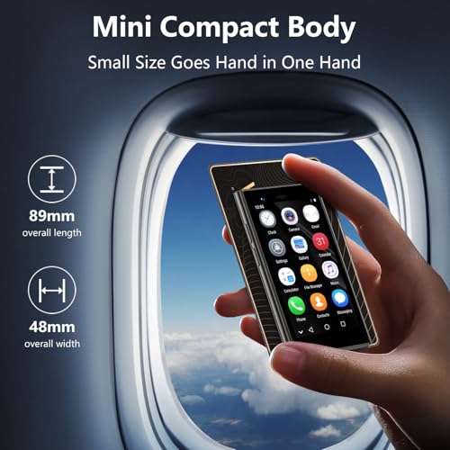 Mini Phone for Kids, 3.0" HD Screen, Unlocked Smartphone F90026