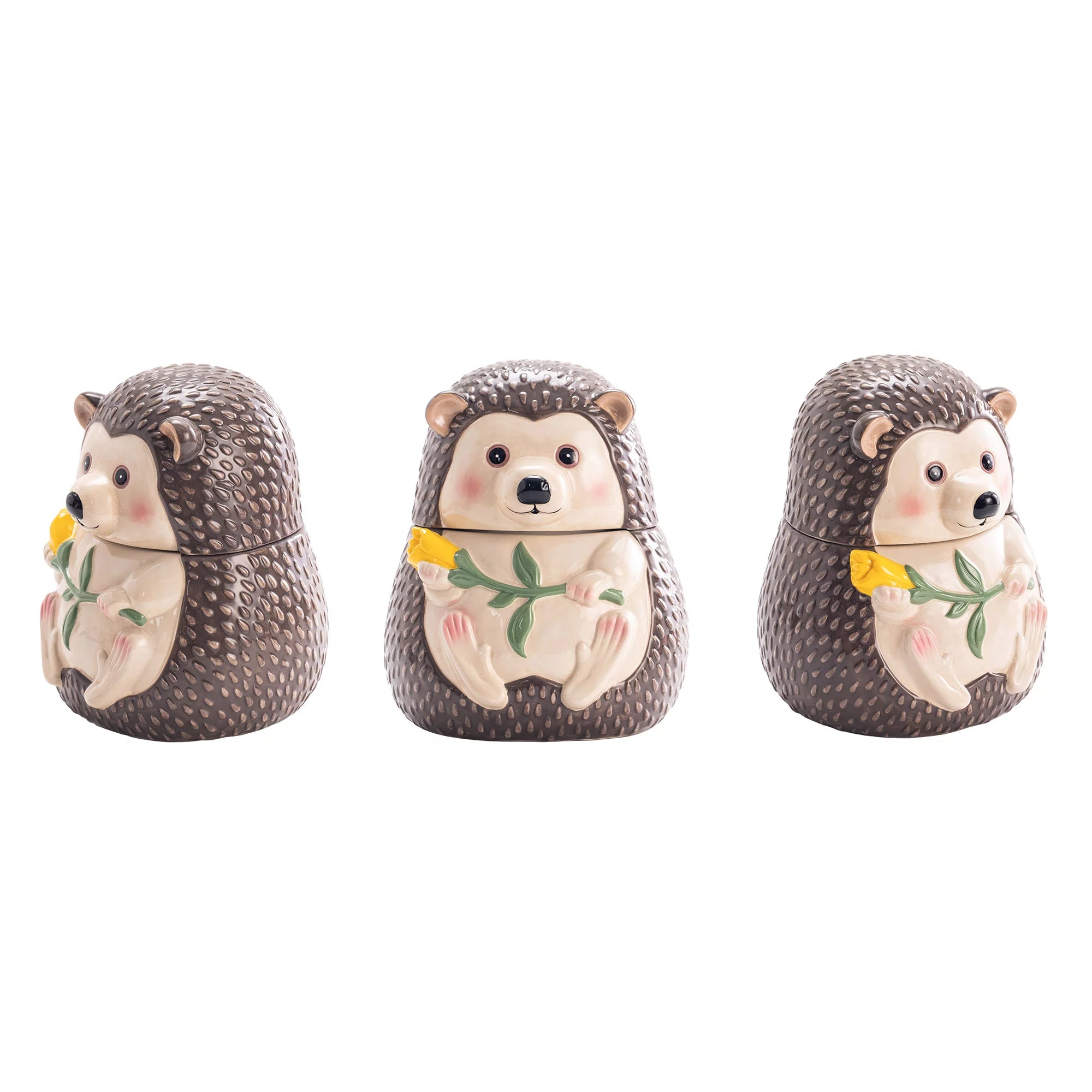 Ceramic Cookie Jar, 9.6 Inch, Airtight K5051