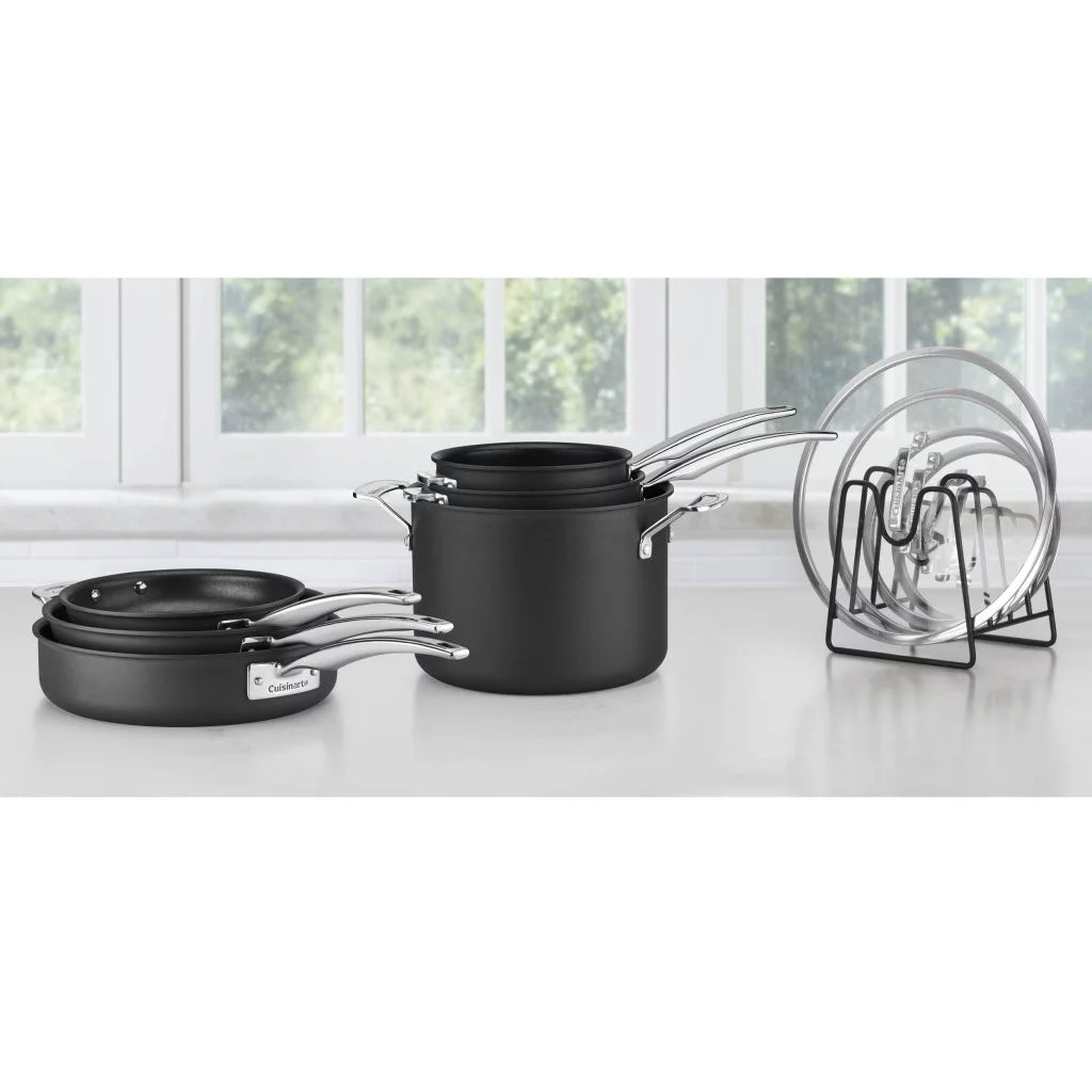 Cuisinart Smartnest Hard Anodized Smartnest Hard Anodized 11-pc Set, Aluminum