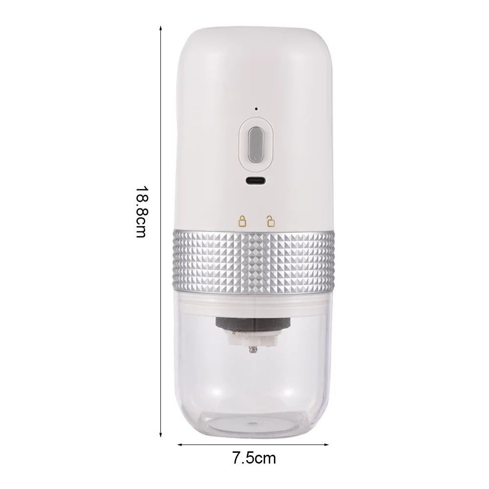 Cordless Electric Coffee Bean Grinder, Portable USB Rechargeable E65595