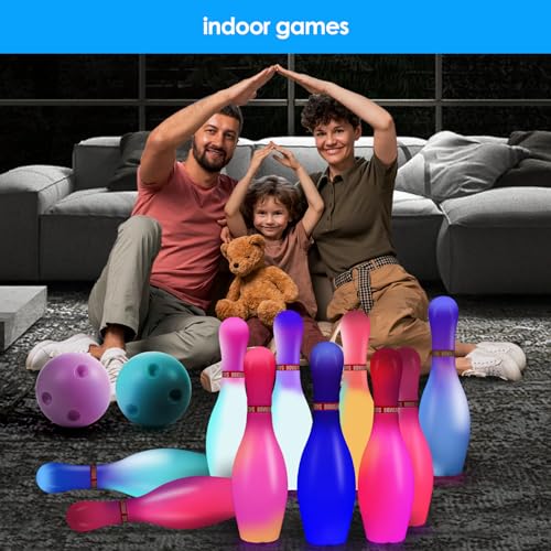 Bowling Set for Kids and Adults, Outdoor Party Game X271556