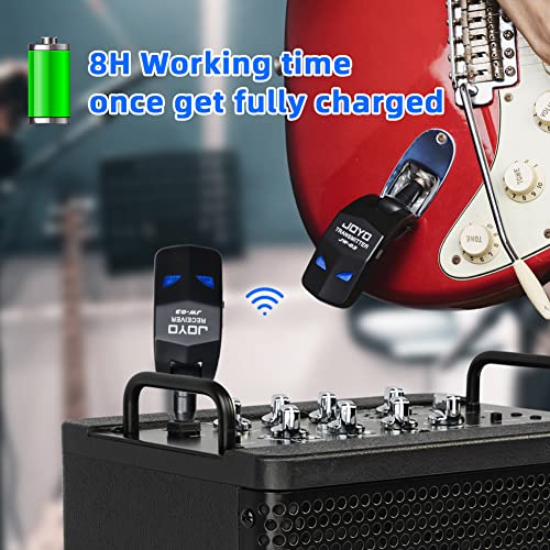 Wireless Guitar System 5.8GHz Transmitter Receiver with Charging Box F42239