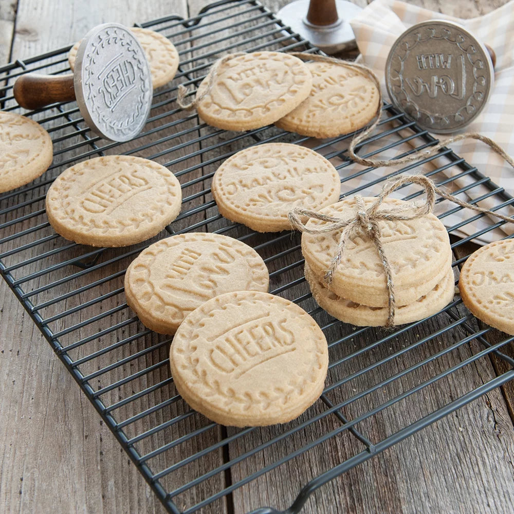 Cast Aluminum Cookie Stamp Set T60913